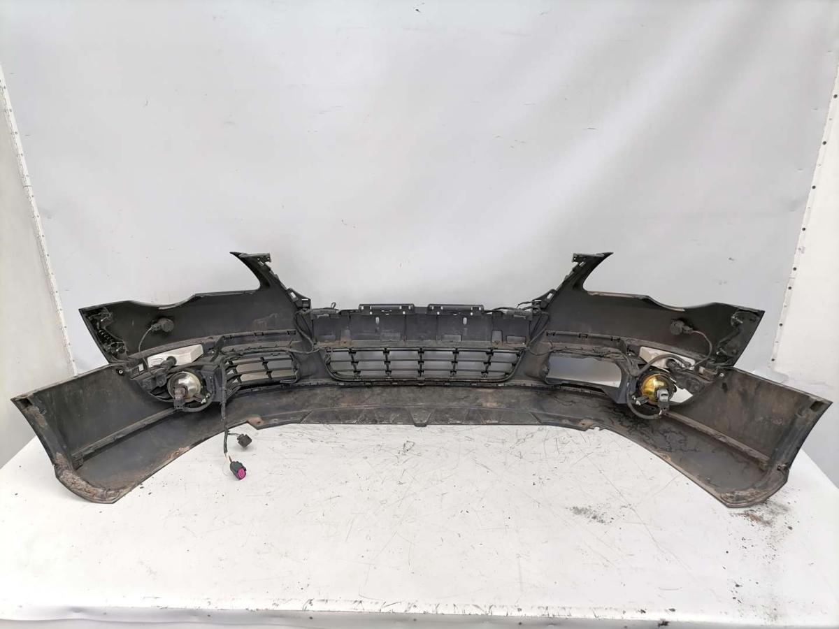 VW Passat 3C B6 original Stoßstange Stoßfänger vorn L041 Brillantschwarz BJ05
